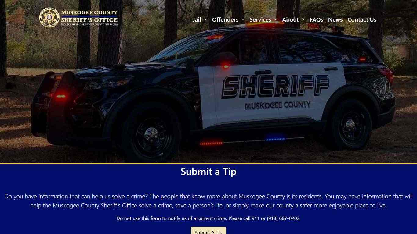 Muskogee Sheriff Office Oklahoma